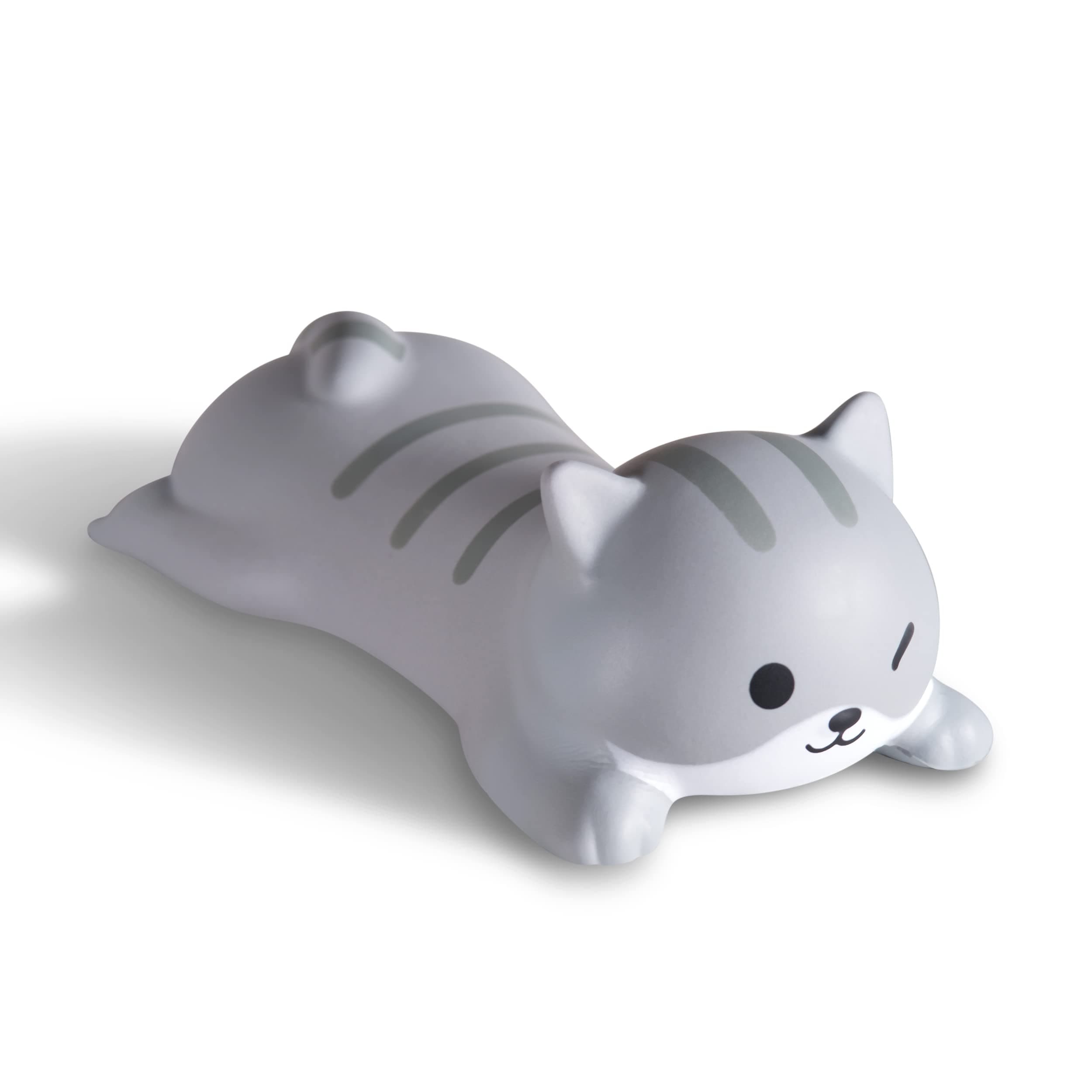 Cute Wrist Rest Support for Mouse Keyboard Computer Elbow Pad Arm Rest for Desk Ergonomic Kawaii Office Supplies Slow Rising PU Mouse Pad Cat