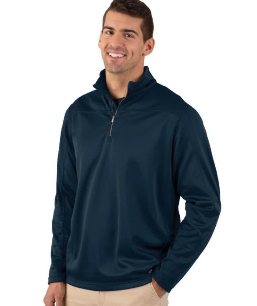 Charles River ApparelMen's Stealth Quarter Zip Pullover, Pewter