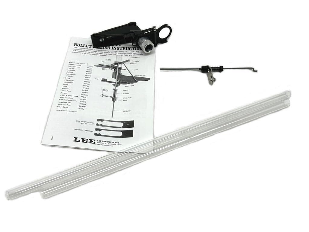 Lee Precision 90894, Pro 1000, Load-Master Progressive Press Bullet Feeder Kit, .355 to .365 Diameter .46" Upto .60" Long