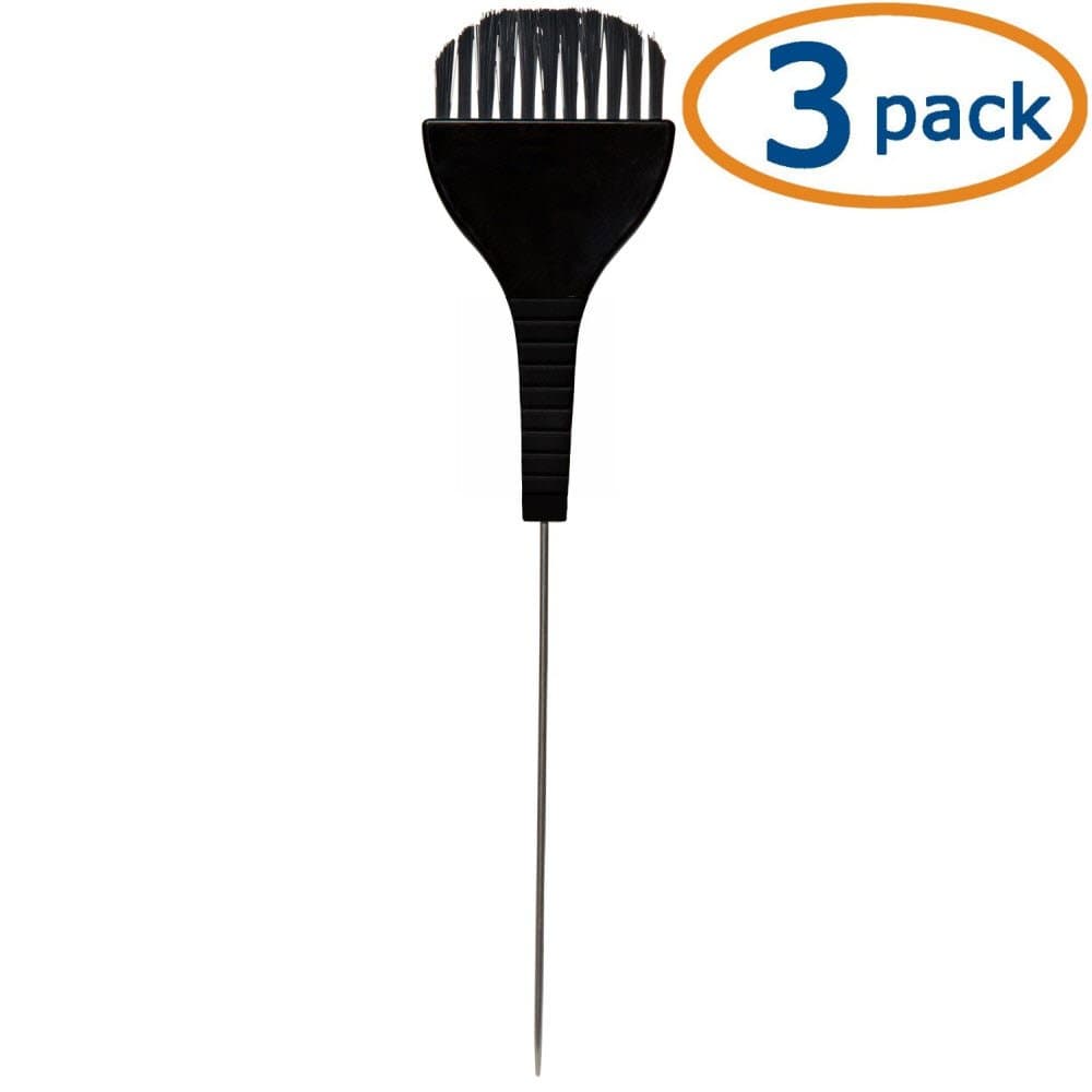 Tint Brush with Metal Pin Tail - 3 Pack