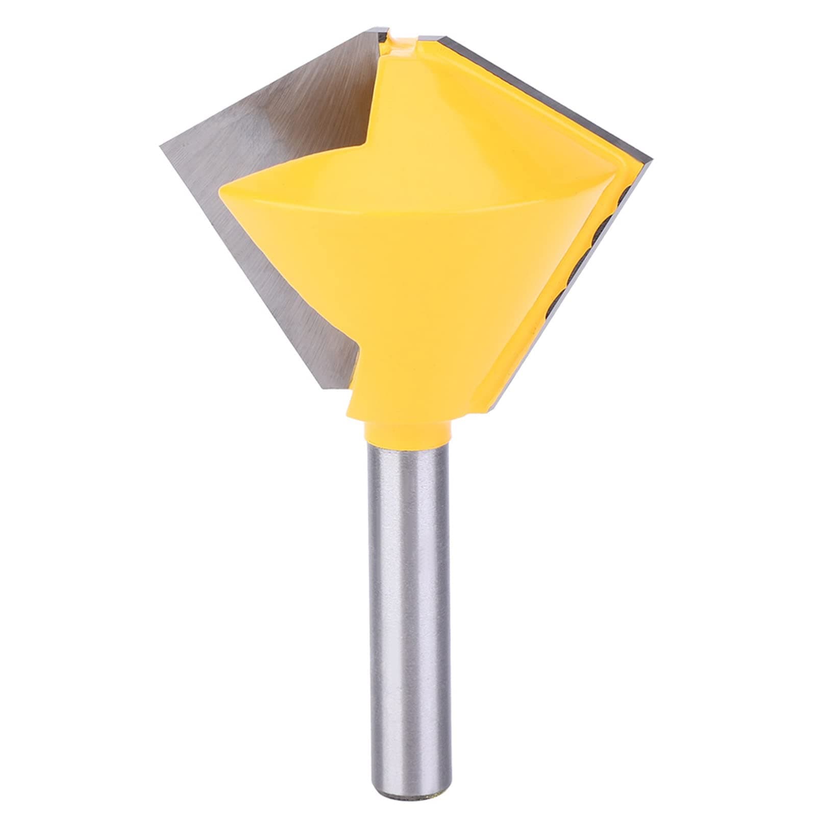 Polygon Router Bit, 8mm Shank Classic Linear Decorative Polygonal Tenoning Woodworking Milling Jigsaw , Arbor Type Milling Cutters (Twelve sides)