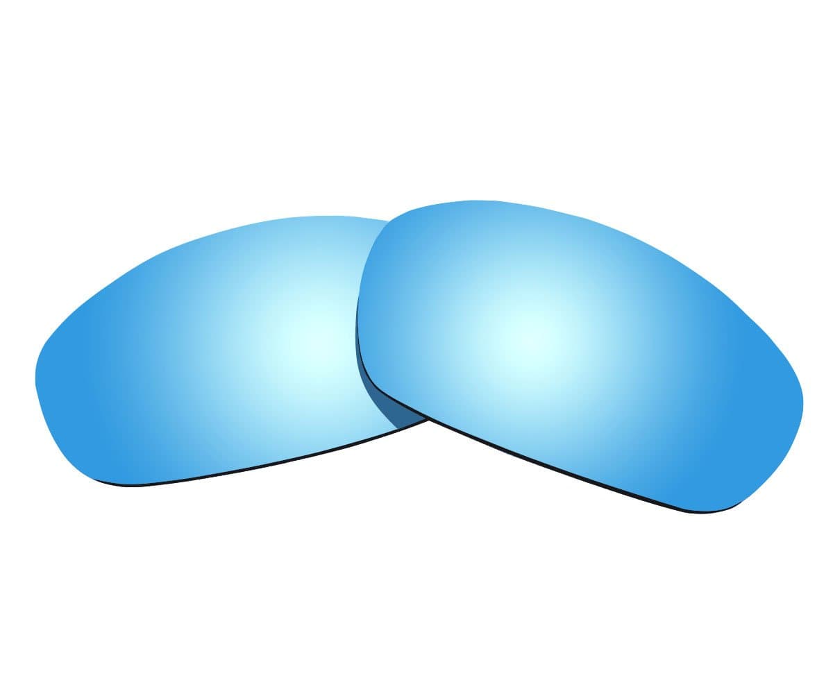 Ice Blue Polarized Replacement Lenses for Oakley Straight Jacket 2007 Sunglasses