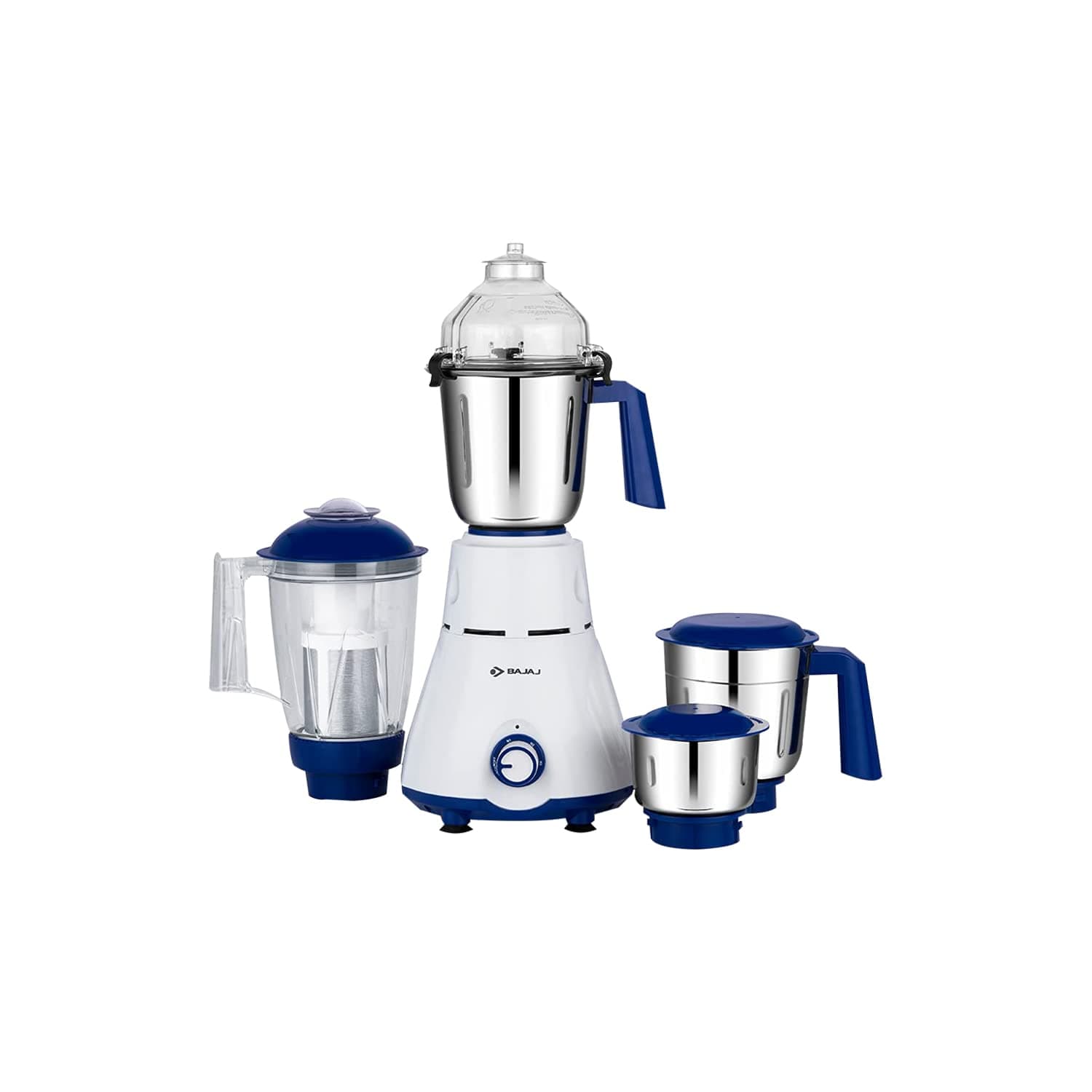 Rex 750W Mixer Grinder, White/Blue