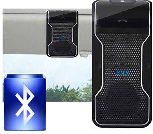BMRBluetooth Visor Handsfree Speakerphone Car kit for iPhone, Samsung, HTC and All Other Cellphones