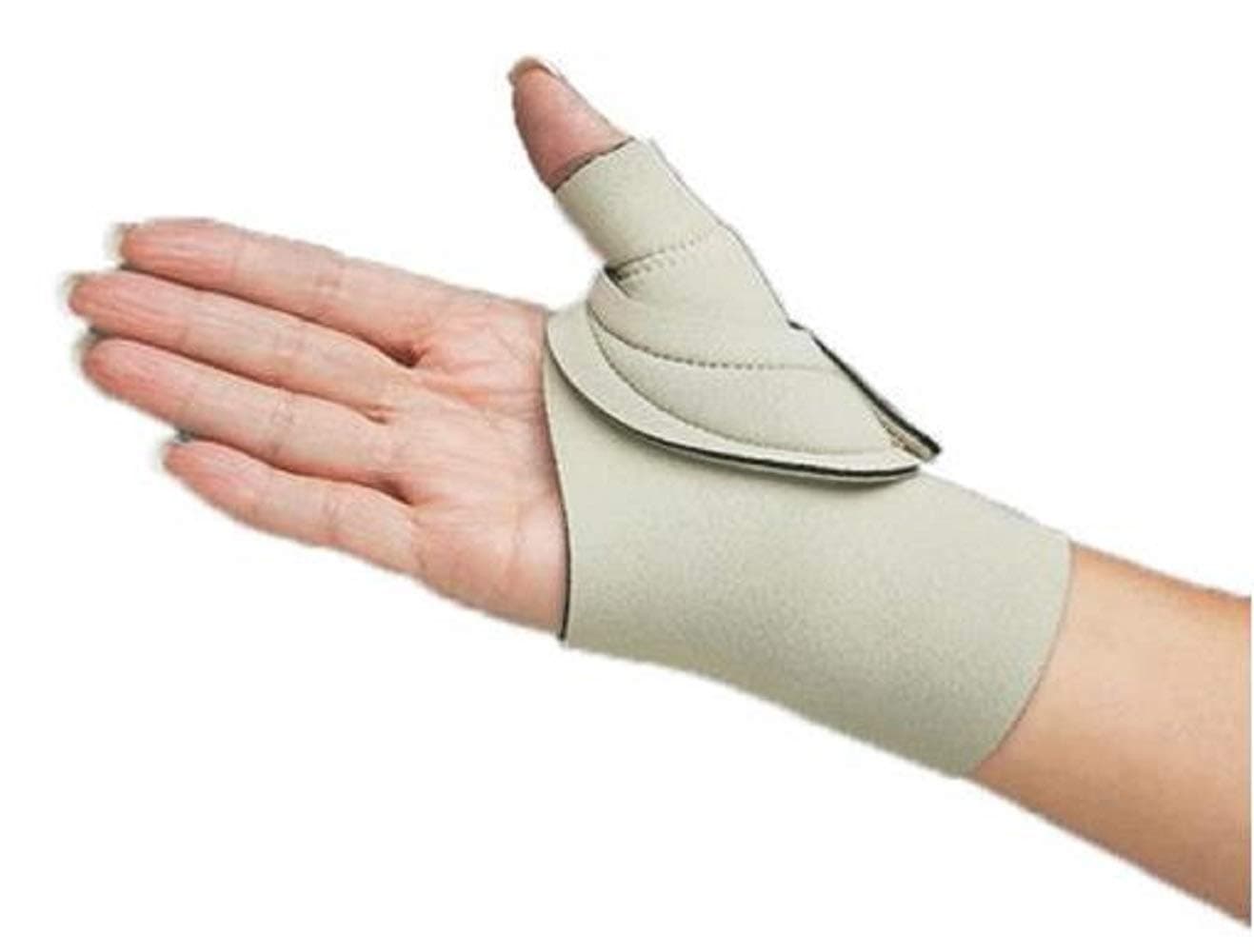 Comfort Cool® Thumb CMC Restriction Splint, Beige - Left Small 6" to 7" (15 to 18cm)