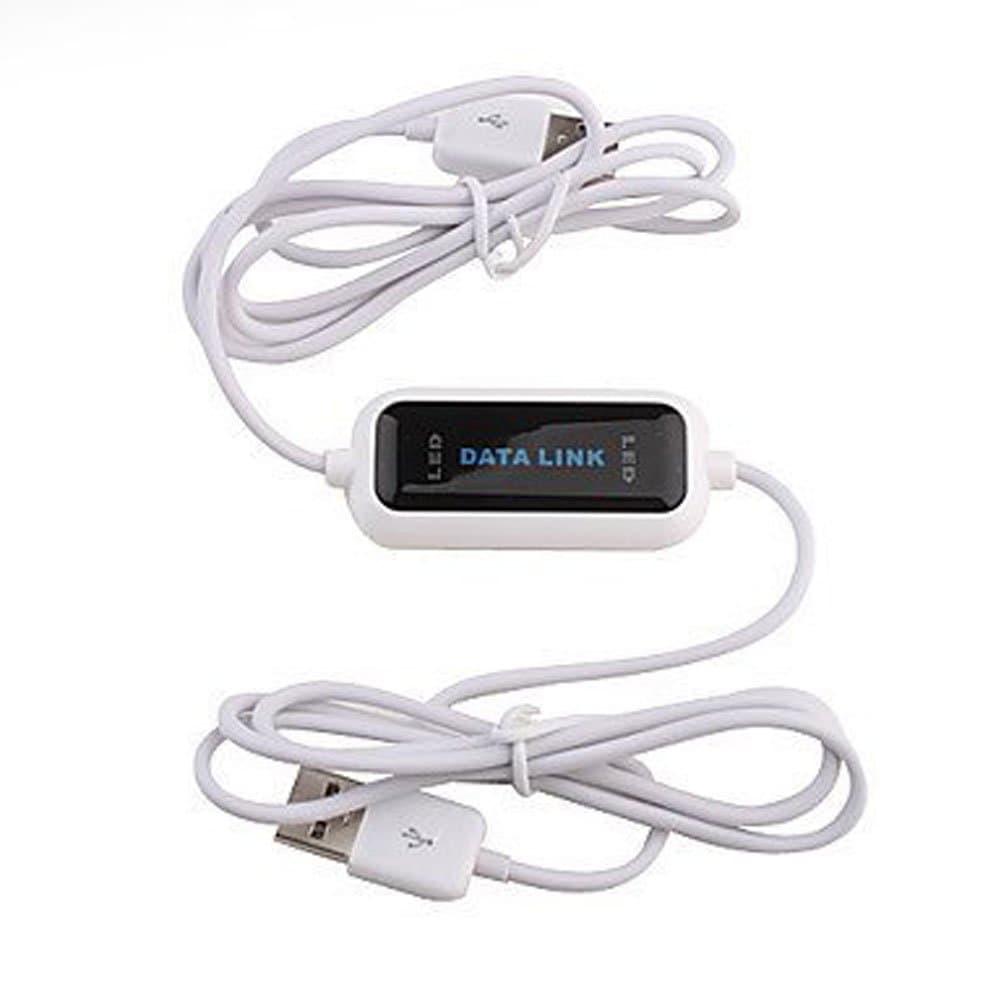 UniFireÃ‚Â High Speed USB Pc to Pc Online Share Sync Link Net Direct Data File Transfer Bridge LED Cable Easy Copy Between 2 Computer