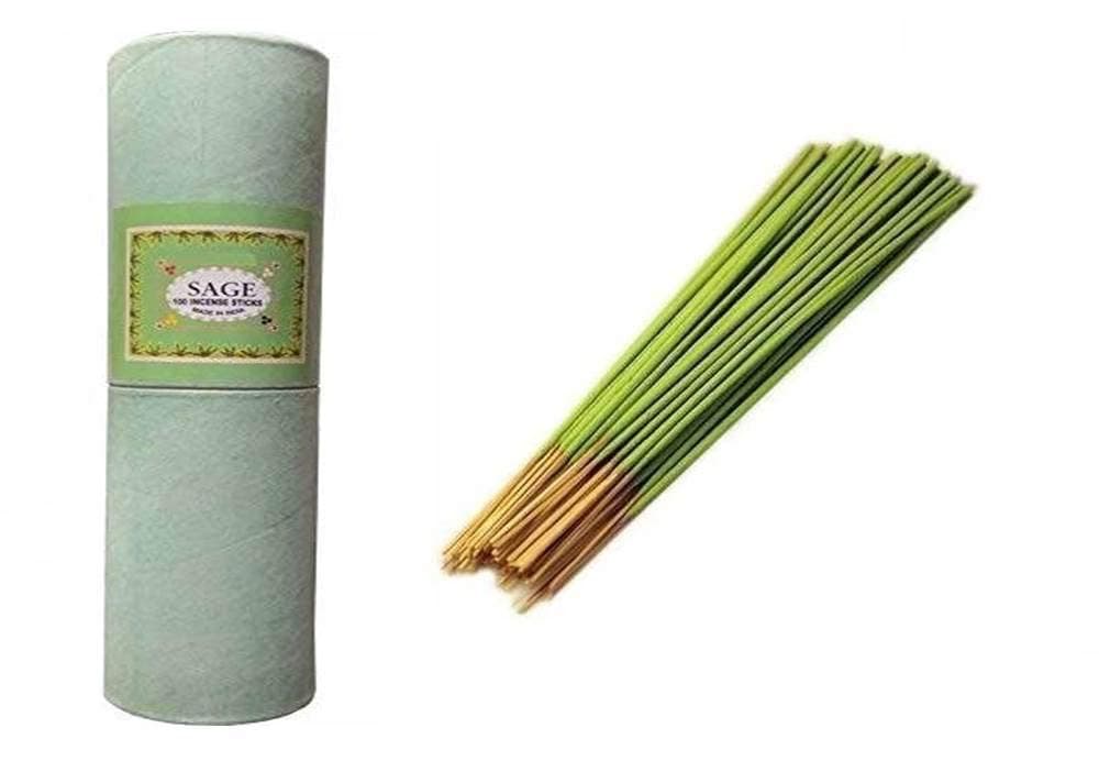 ExcIdea Sage Incense Handrolled Agarbatti Stick -100 Sticks