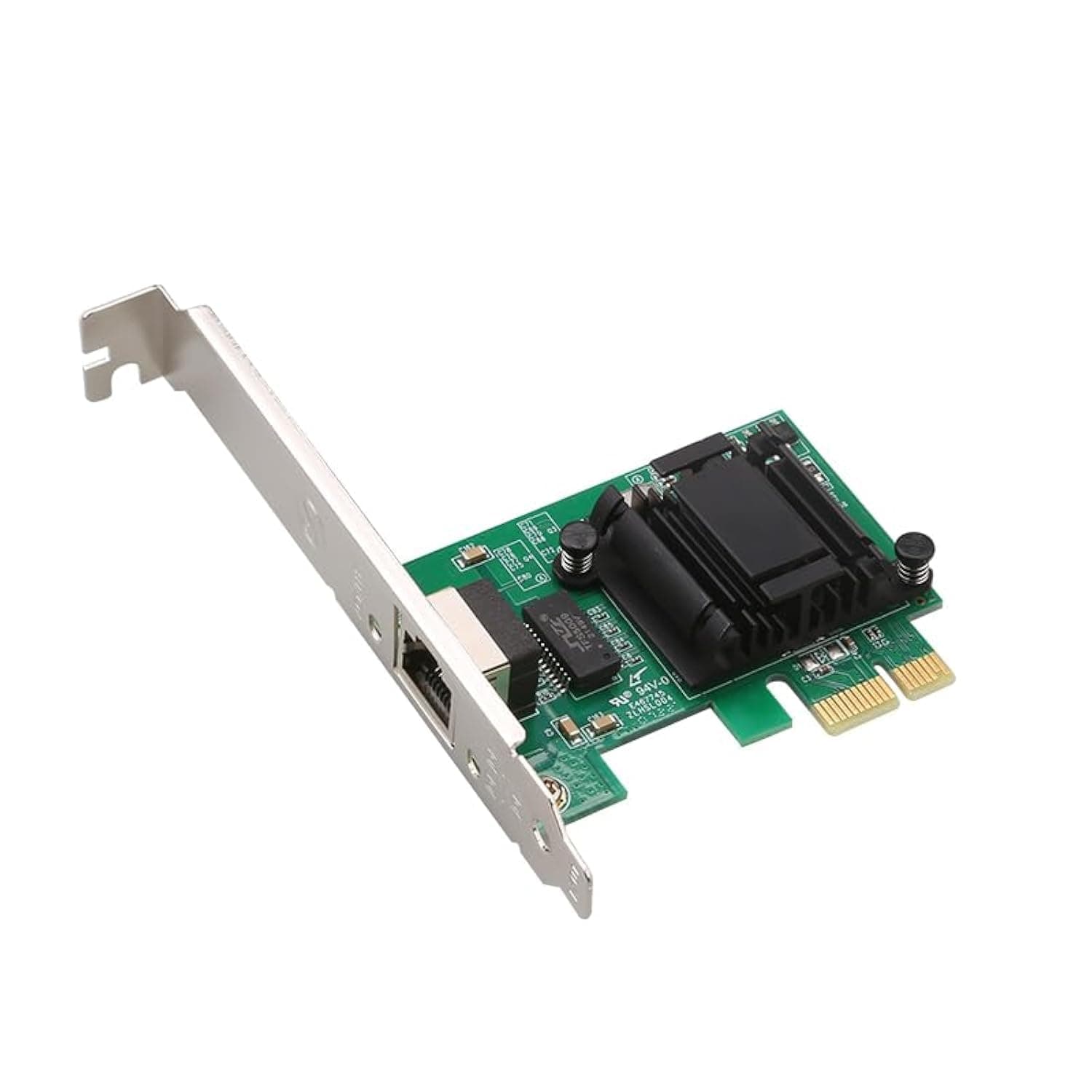 1G Gigabit Desktop PCI-e Network Adapter (NIC) with Intel 82574L Chip, 10/100/1000Mbps Ethernet Network Card, Single Copper RJ45 Port, PCI-e X1, Compare to Intel EXPI9301CT/EXPI9301CTBLK