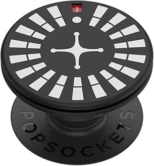PopSockets Phone Grip with Expanding Kickstand, Backspin PopSocket, Spinning PopSockets - Backspin Roulette