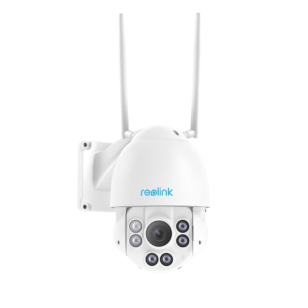 Reolink 5MP Wireless Security IP Camera - PTZ Dome Camera | 4X Optical Zoom | 360° Pan&90° Tilt | 2.4/5Ghz Dual Band WiFi | 190ft Night Vision | 32GB Micro SD Card, RLC-423WS