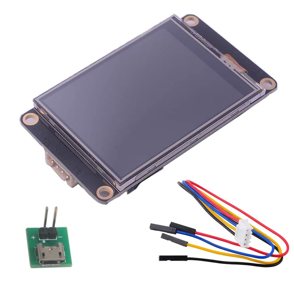 Nextion Enhanced 3.5 inch HMI Display Resistive Touch Screen 5V TFT LCD Module 480x320 for Arduino ESP32 Development Board (NX4832K035)