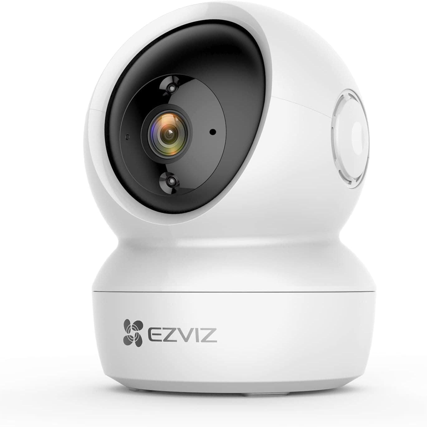 EZVIZ C6N Security Camera, 3MP 2K CCTV Camera for Home, Indoor Camera, WiFi Camera, Baby Monitor with Smart Motion Tracking, Sleep Mode, Night Vision, Two-way Talk, Smart Tracking, Works With Alexa