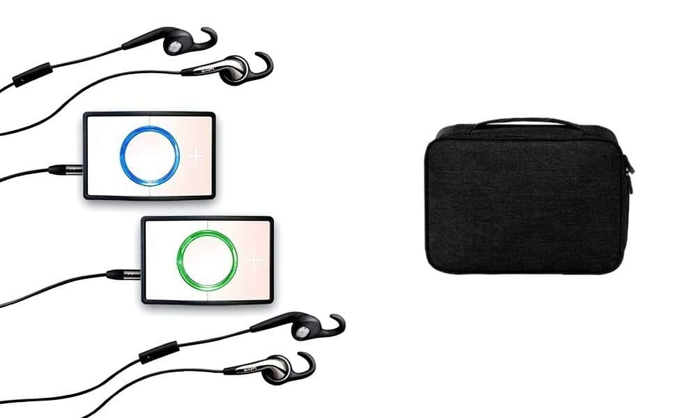 Ceecoach Duo set, pink + carrying bag