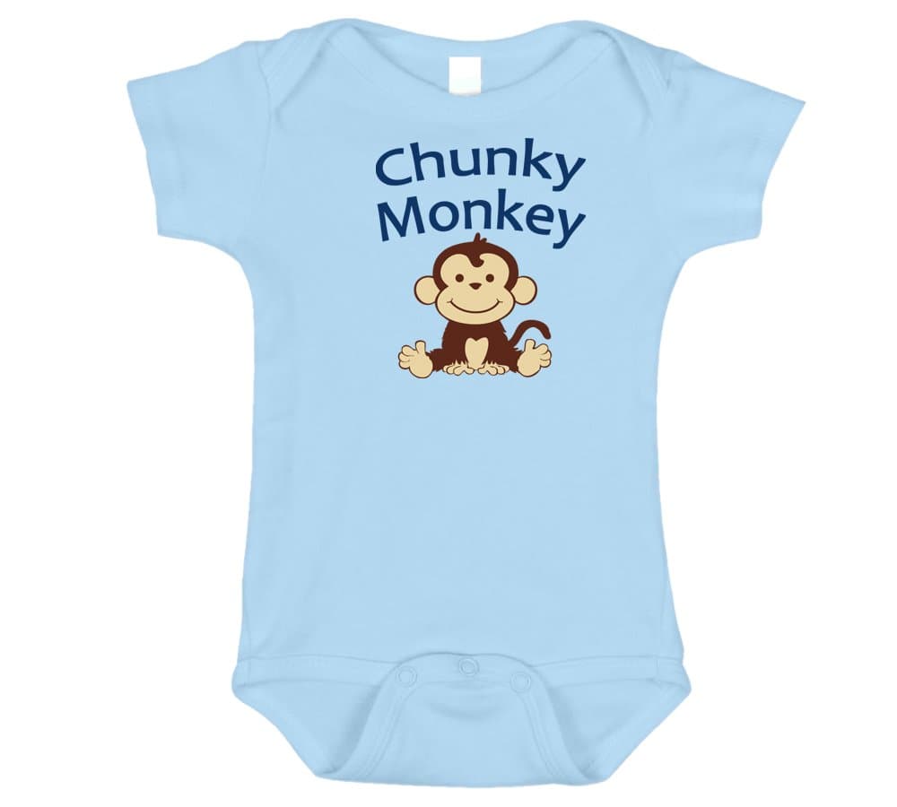 Funny Baby Bodysuit (Chunky Monkey - Size 3 - 6 mo)