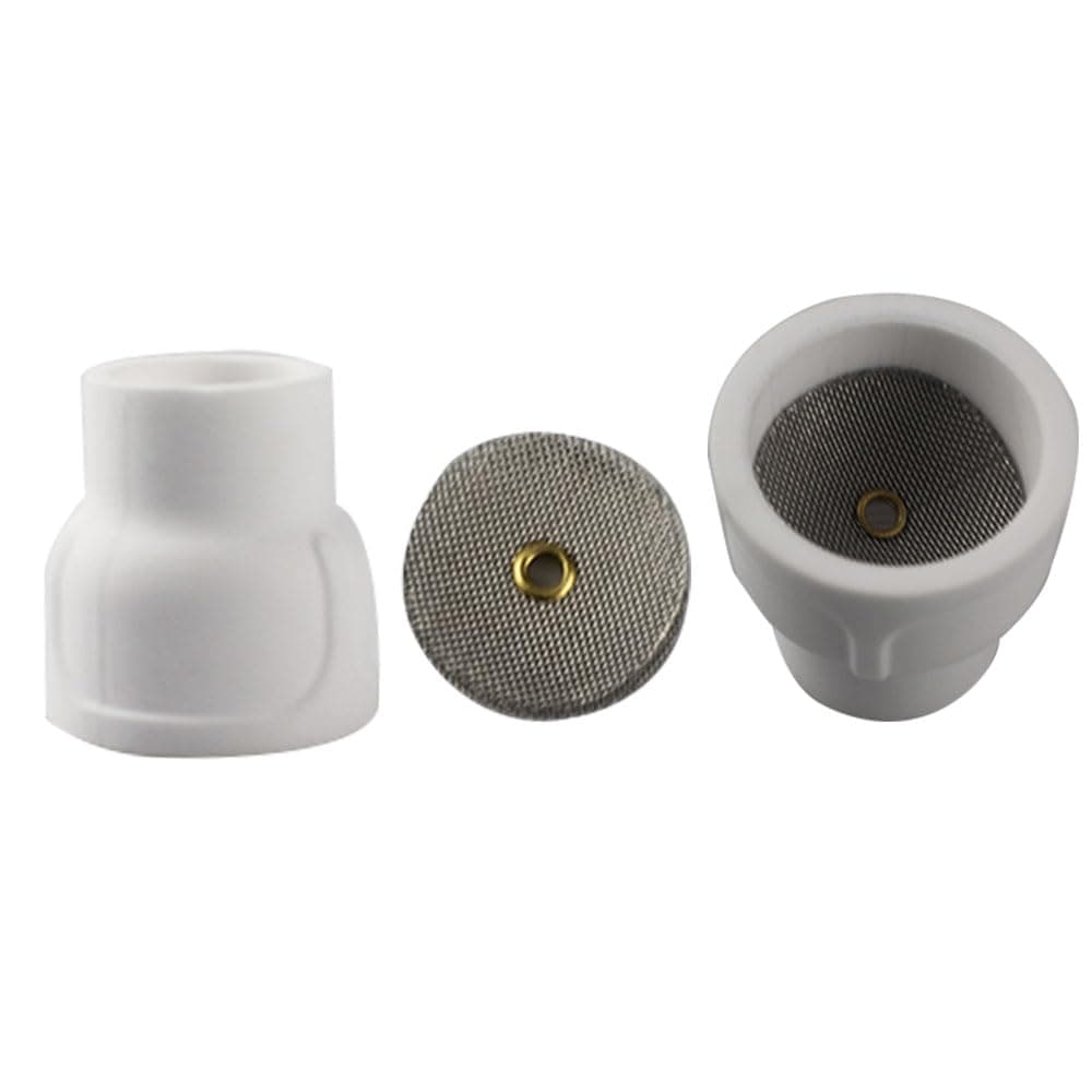 #12 Ceramic (Twin Pack) White TIG Welding Cup