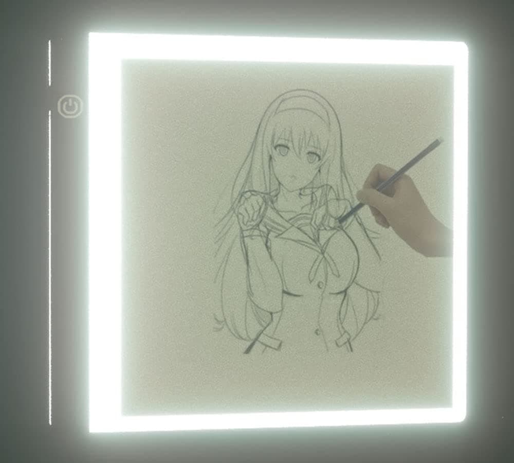 A3 Ultra-Thin Portable LED Light Box Tracer USB Power Cable Dimmable Brightness LED Artcraft Tracing Light Box Light Pad for Artists Drawing Sketching Animation Stencilling X-ray Viewing