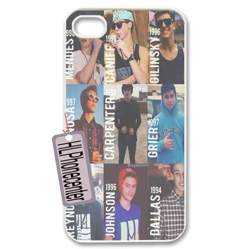 Custom Colorful Case for Iphone 4,4S, Magcon Cover Case - HL-6628598 Wireless Phone Accessory