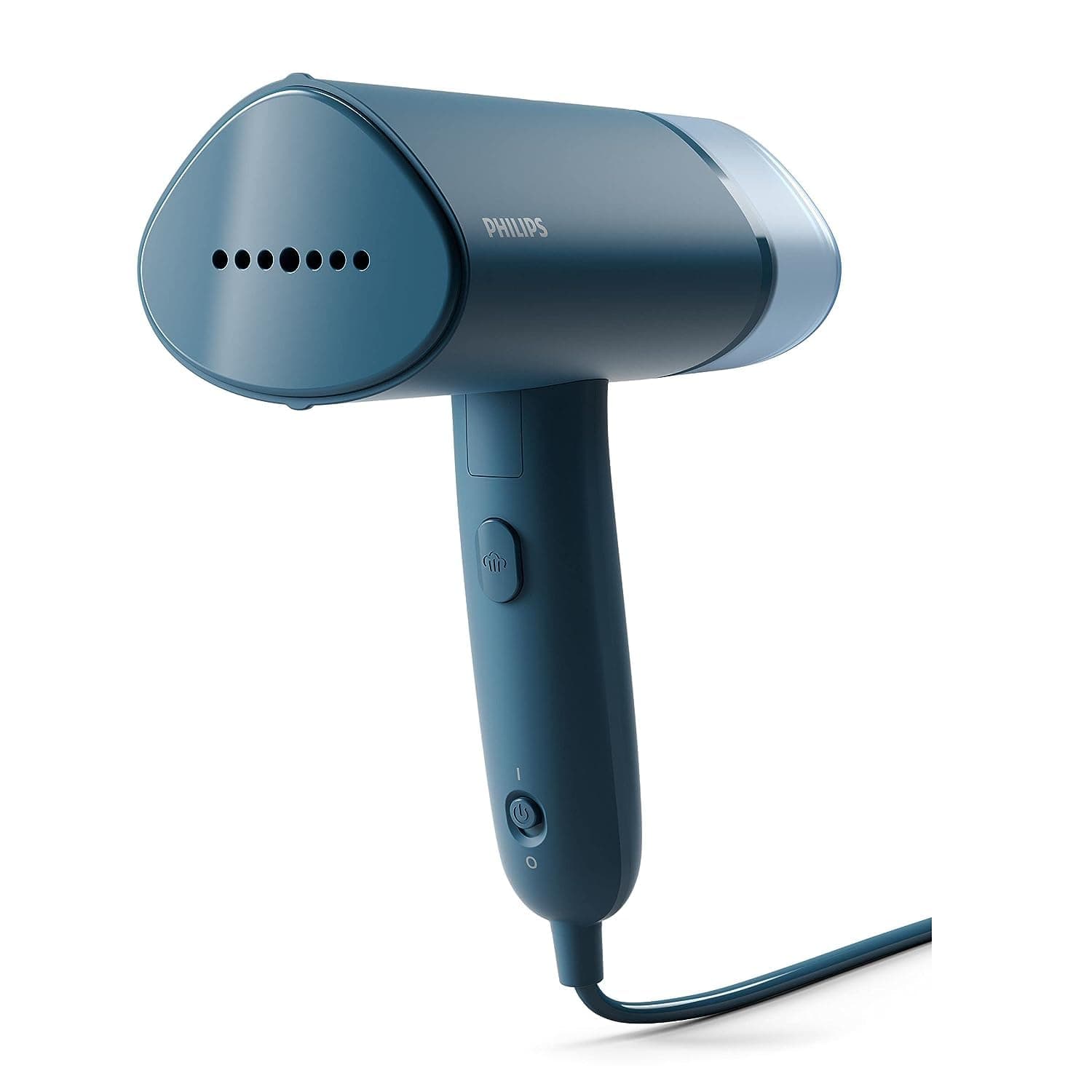 Compact Handheld Steamer 3000 Series - 1000W - 20g/min Continuous Steam - 2M Cord Length - 100ML - Compact & Foldable - Blue - STH3000/26