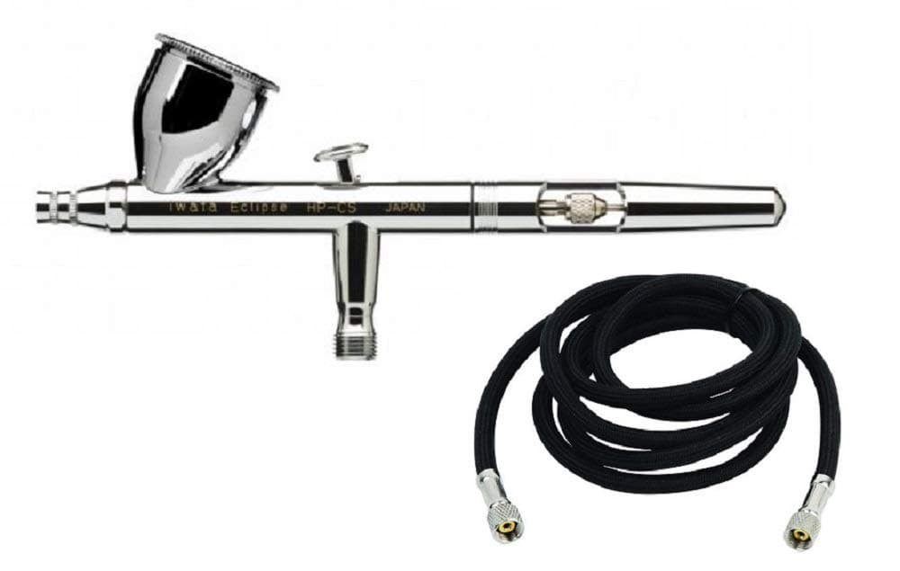Eclipse HP-CS Gravity Feed Airbrush with Free Hose by