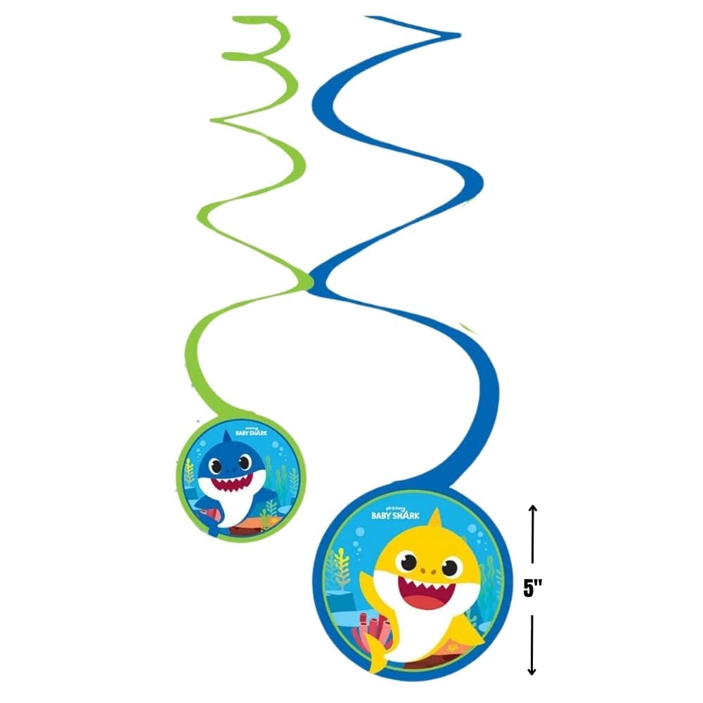 Baby Shark Spiral Decoration