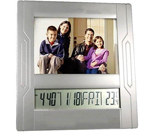 Picture Frame with Digital Clock