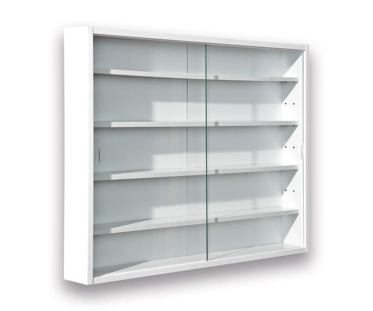 Inter Link Easy Home Simply A20 White Display Cabinet, White