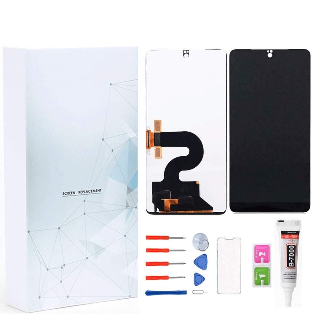 Maojia Essential PH-1 LCD Display Touch Screen Digitizer Replacement Assembly Glass Panel Complete Full for Essential Phone PH-1 5.7 inch (Black)