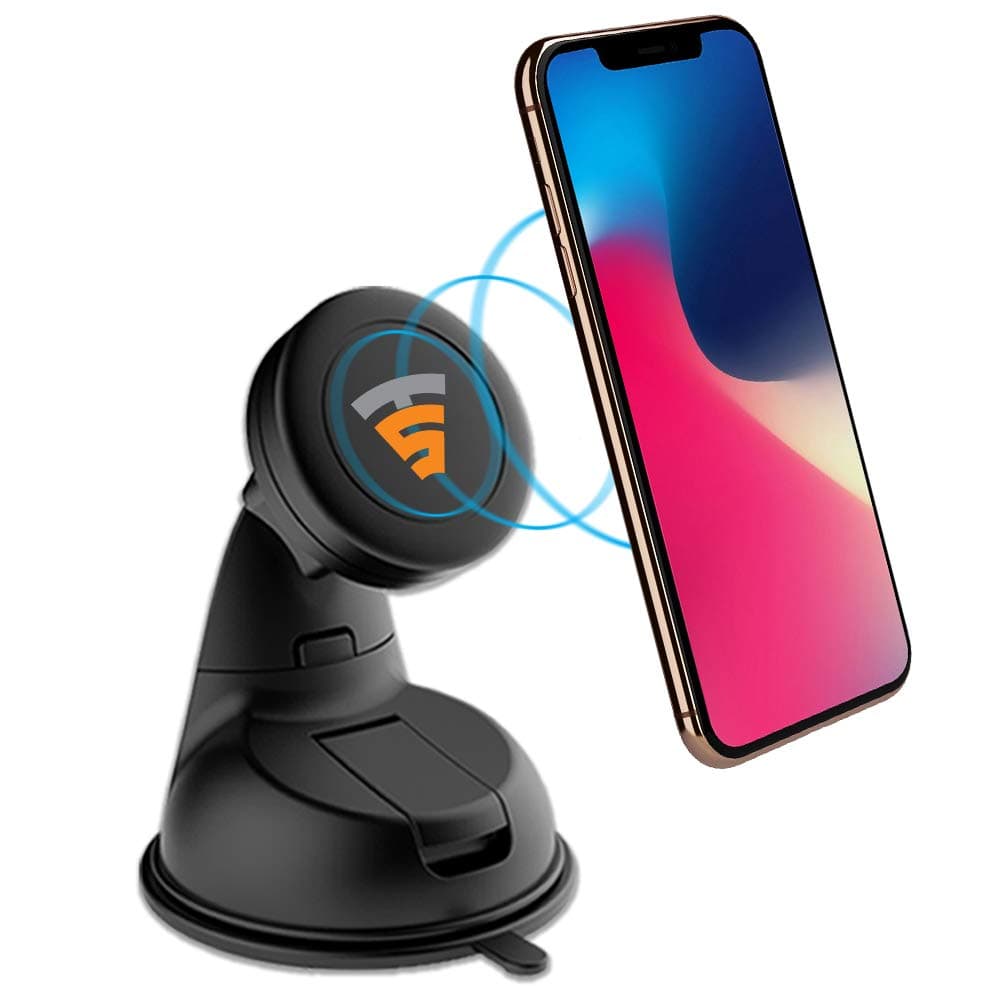 MagBack Car Mount ✔ Universal Magnetic Car Mount, Windshield Mount and Dashboard Mount Holder for Cell Phones and Mini Tablets, Magnetic Mobile Phone Mount 100% ✔Guaranteed✔