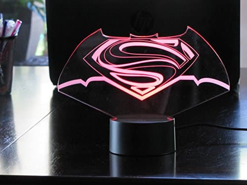 Super Man - Batman Lighting by Edynne is a Great Nightlight with a Soft Glow for Kids. These Lights Great Christmas Gifts with a 1 Year Warranty.