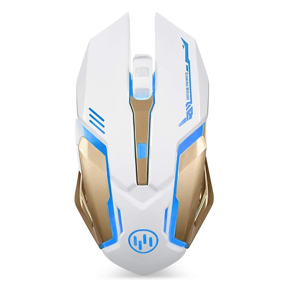 Scettar Computer Wireless Mouse, Travel Size Laptop Wireless Mouse Silent Mouse with USB Receiver 3 Adjustable DPI Portable Optical Mouse Computer Mice(Battery Included) for Laptop Notebook PC