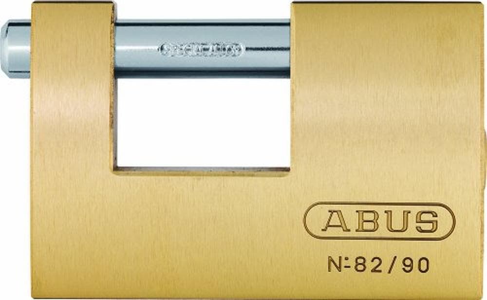 ABUS11578 Monoblock Brass Shutter Padlock with 8521 Alike Keyed