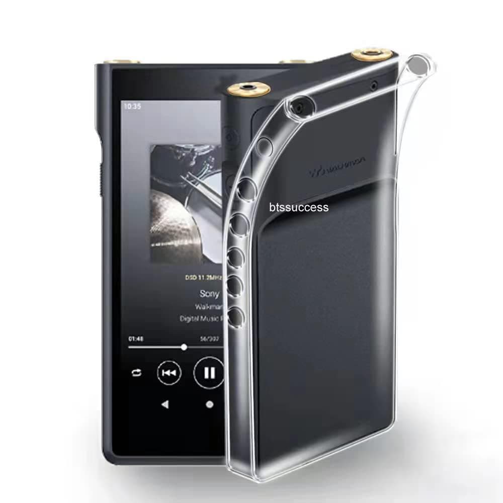 Clear Soft TPU Protective Shell Skin Case Cover for Sony Walkman NW-WM1AM2 WM1AM2 NW-WM1ZM2 WM1ZM2 (Clear)