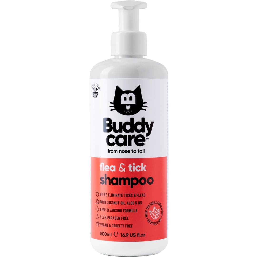 Flea & Tick Cat Shampoo - 500ML