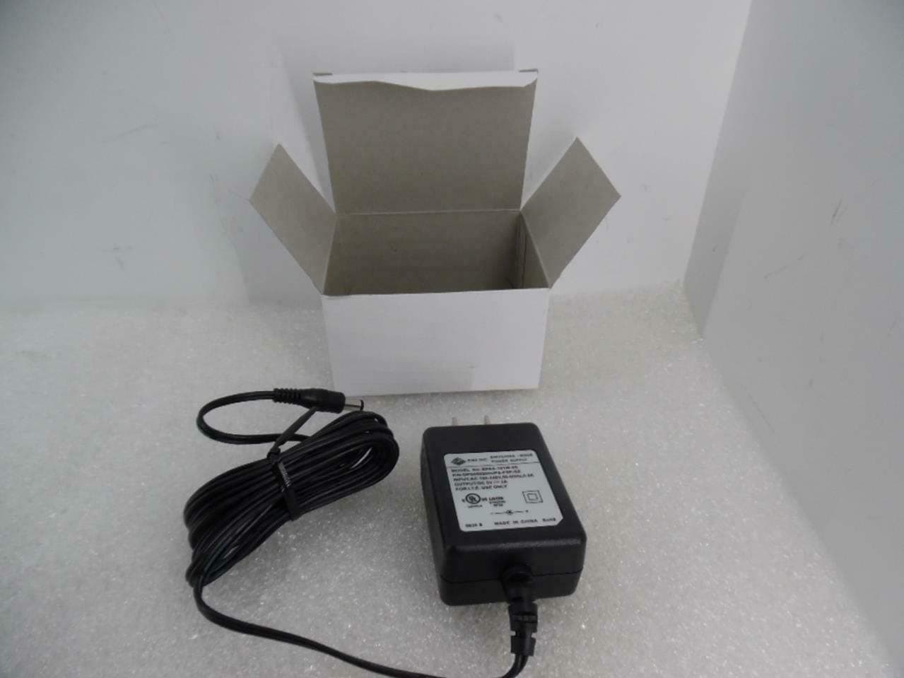 CUI EPAS-101W-05 AC/DC Switching Wall Adapter, 5V, 2A, 10W, 2.4" H x 1.7" W x 1.0" D, Black