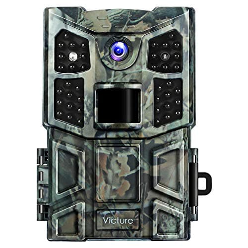 Victure Trail Game Camera 20MP with Night Vision Motion Activated 1080P Wildlife Hunting Camera No Glow with 0.2s Trigger Speed and Upgrade Waterproof Design for Outdoor Surveillance