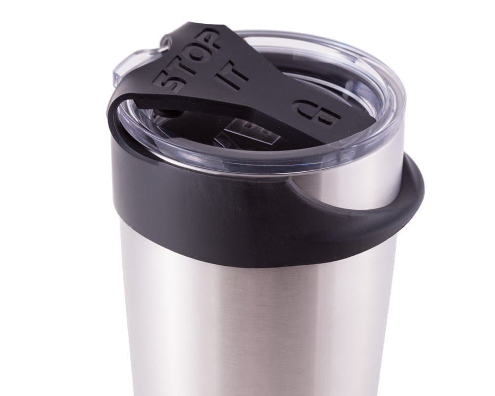 STOP IT - Make Your Original YETI Lid Leak Proof (see image for fit) - 30oz, Black