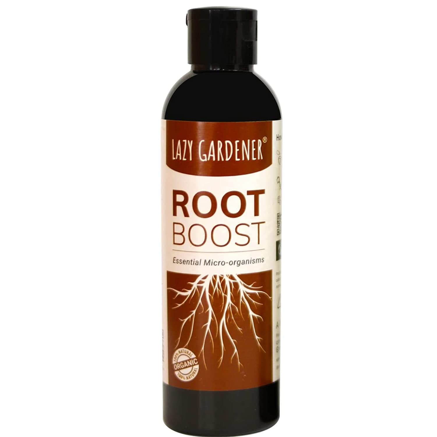 Lazy Gardener Root Boost Liquid Fertilizer for Plants Root Growth Home Garden, Root Boost Liquid Fertlizer for Plant Home Garden Indoor Outdoor 200 Ml