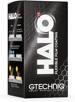 – Gtechniq HaloV2 Flexible Film Coating for Cars, 50ml | Chemically-Bonding Formula Protects PPF and Vinyl, Repels Dirt, Prevents Staining, For Gloss, Matt or Satin Finishes, Lasts up to 2 Years