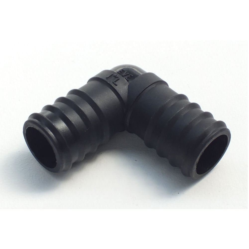 Pond Pipe corrugated pipe Elbow 1" 25mm Barbed