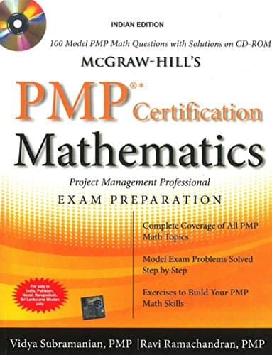 McGraw-Hill's PMP Certification Mathematics with CD-ROM Paperback – 26 July 2010