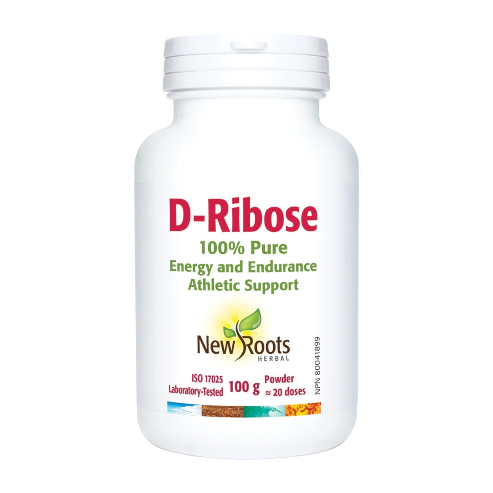 New Roots Herbal D-Ribose, 100 GR