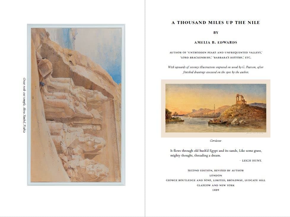 A Thousand Miles up the Nile