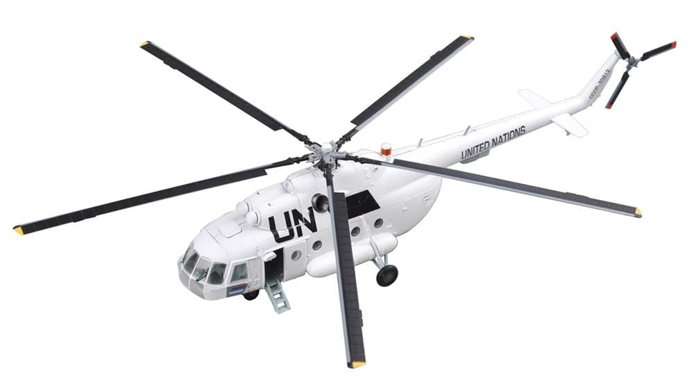 Easy Model 1:72 Scale Mi-17 Hip-H United Nations, Russian No 70913" Model Kit