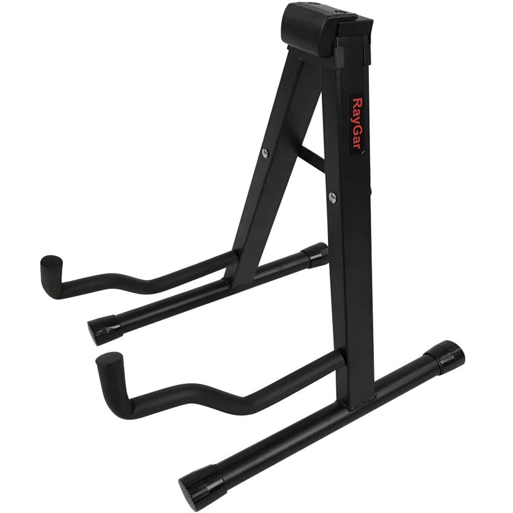 Guitar Stand Foldable Universal A-Frame Style Guitar Stand Black for Acoustic Electric Guitars - New
