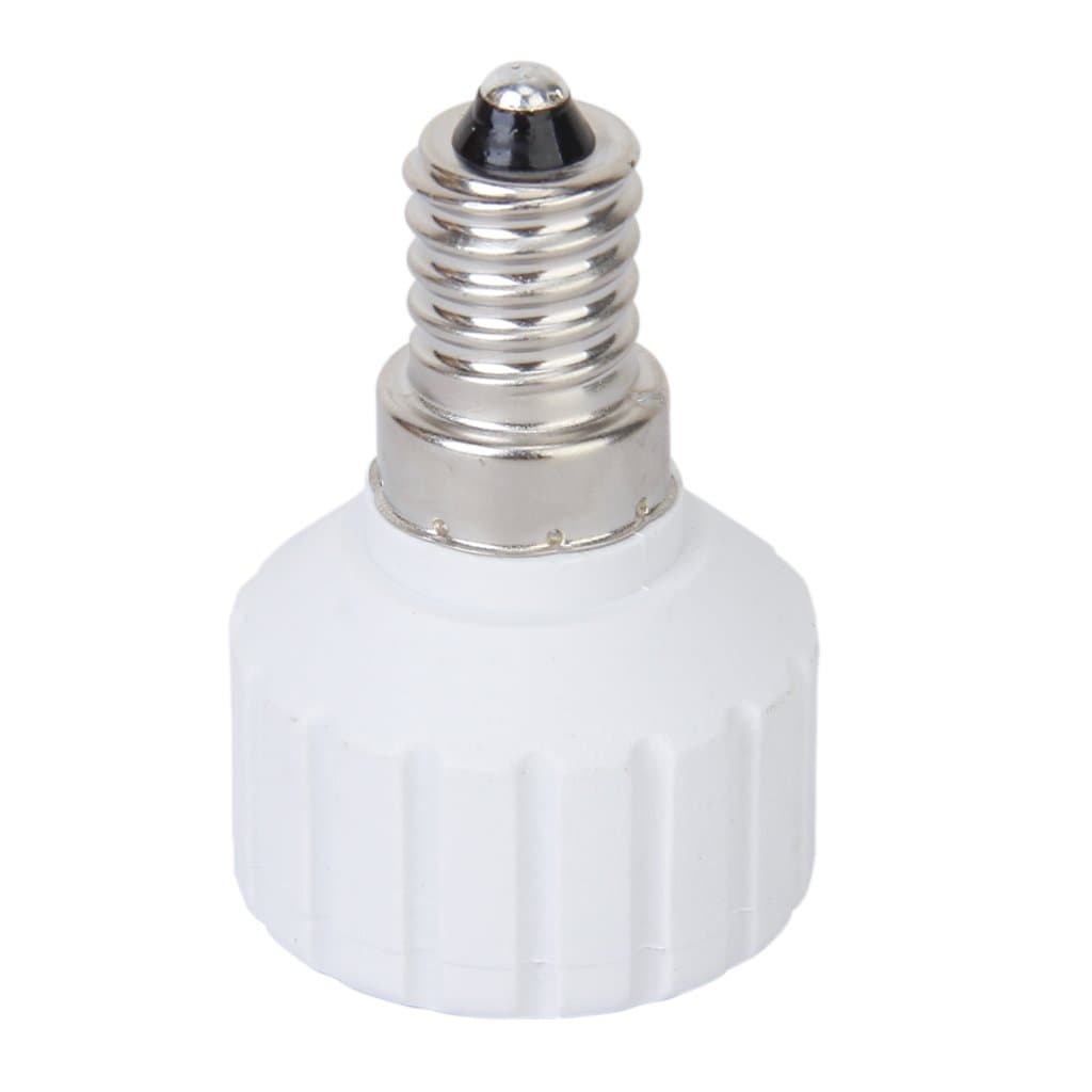 Wanway E14 SES Small Screw to GU10 LED Light Lamp Bulb Socket Adapter Converter