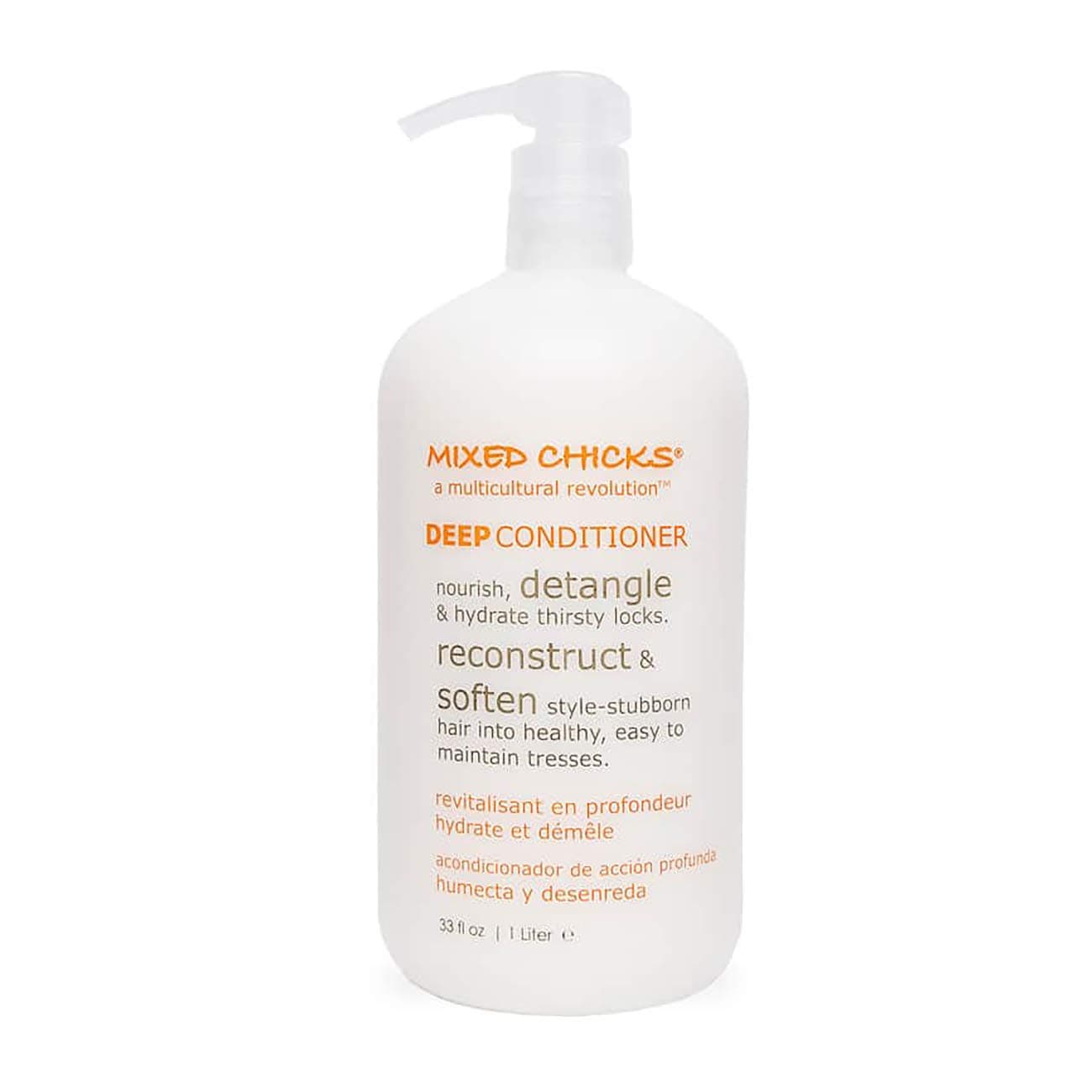Detangling Deep Conditioner - Softens, Moisturizes & Detangles Straight or Curly Hair, 33 fl.oz