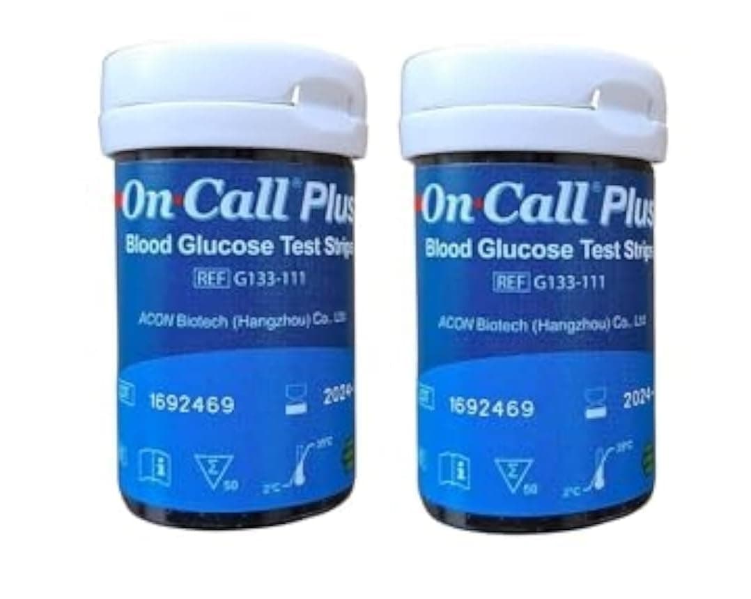 On Call Plus Blood Glucose Test Strips 200 Strips by Navnihaal