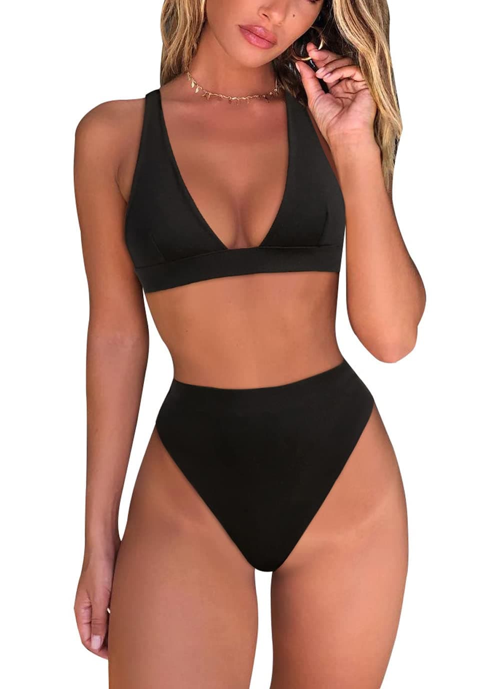 fatty tigerWomen's Plunge Bikini Set
