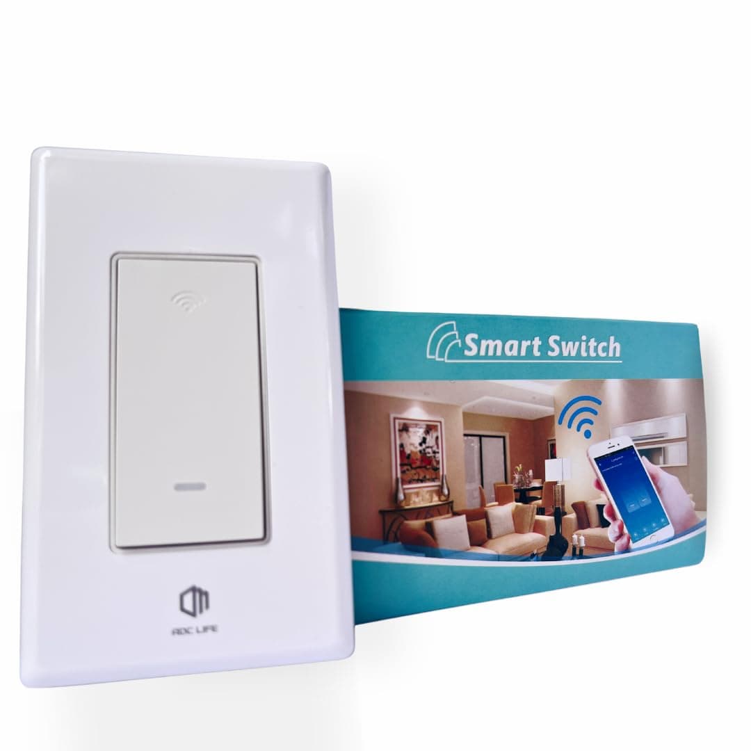Smart Three-Way Switch with Wallplate, White, Google Home and Alexa compatible, 2.4Ghz Wi-Fi, no Hub required
