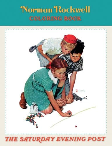 Norman Rockwell Colouring Book